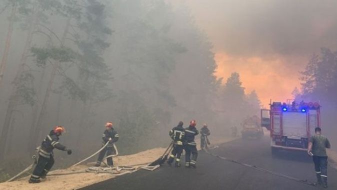 Ukrayna&#039;da korkutan orman yangını: 4 ölü