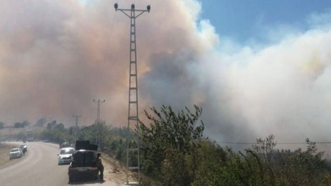 Adana&#039;da çıkan orman yangını hızla büyüdü! Köyler boşaltılıyor