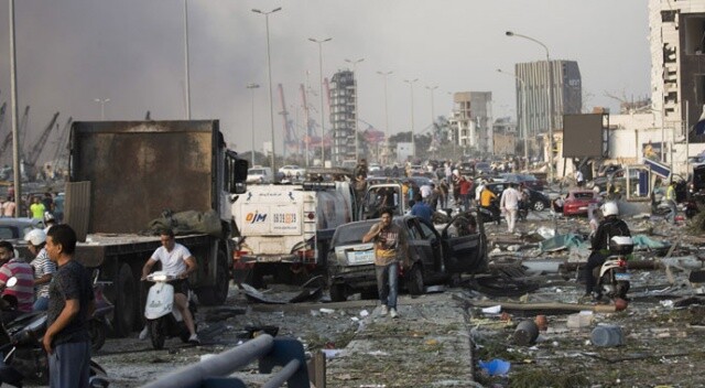 Beyrut&#039;taki patlamada 2 bin 750 ton amonyum nitrat infilak etmiş