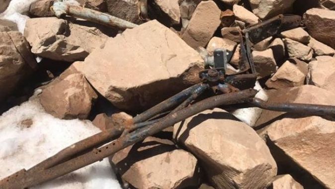 Bitlis’te düşen uçağın parçalarına 61 yıl sonra rastlandı