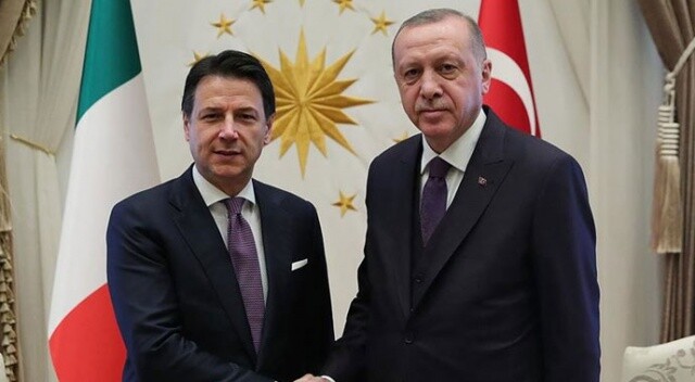 Cumhurbaşkanı Erdoğan, İtalya Başbakanı Conte ile telefonda görüştü
