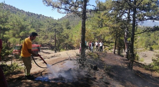 Osmancık’ta aynı yerde iki gün arayla orman yangını