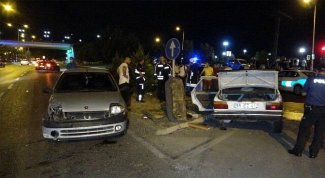 Samsun&#039;da otomobiller çarpıştı: 7 yaralı