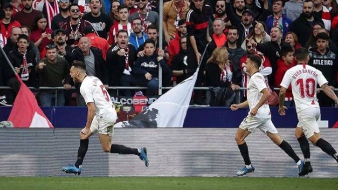 Sevilla finale kadar 1 kez yenildi