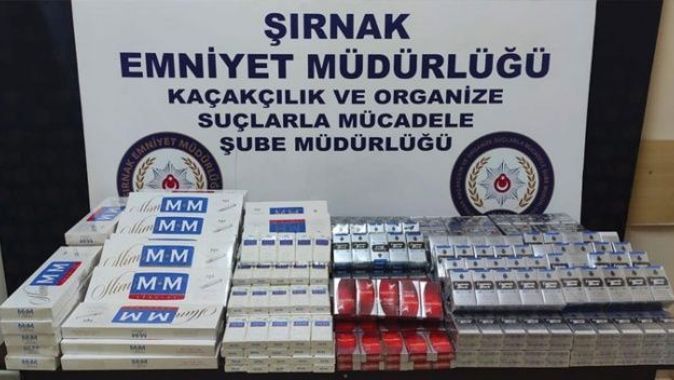 Şırnak&#039;ta kaçakçılık operasyonu: 25 gözaltı