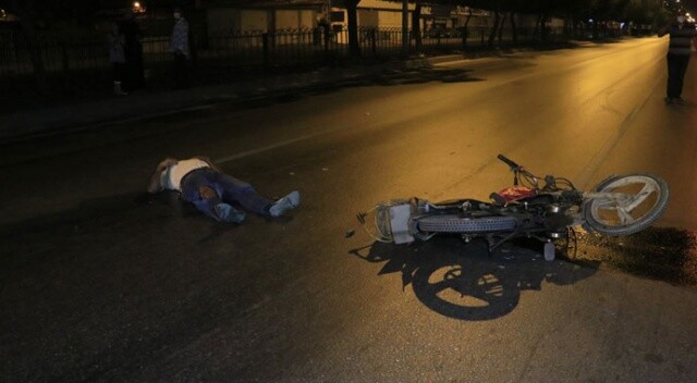 Adana&#039;da motosikletler çarpıştı: 1&#039;i ağır 3 yaralı