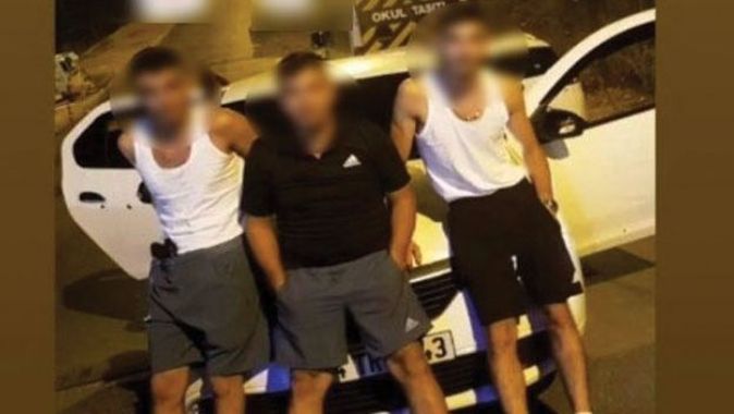 Çaldıkları otomobille “TikTok” videosu çeken hırsızlar yakalandı