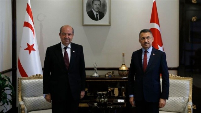 Cumhurbaşkanı Yardımcısı Oktay KKTC Başbakanı Tatar ile görüşecek