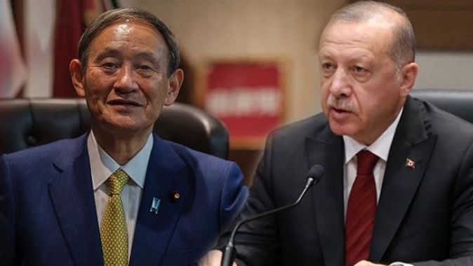 Erdoğan&#039;dan Japonya&#039;nın yeni Başbakanı Suga Yoşihide&#039;ye tebrik
