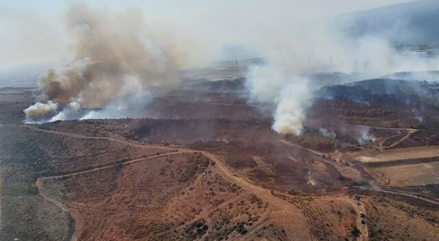 Kavakköy’deki orman yangını kontrol altına alındı