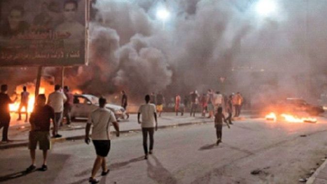 Hafter göstericilere  ateş açtı: 5 yaralı