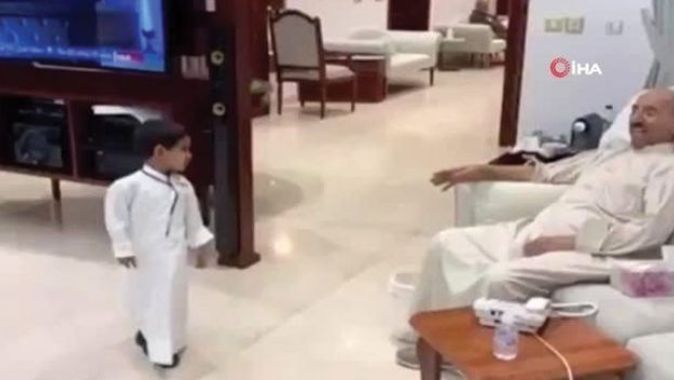 Hayatını kaybeden Kuveyt Emirinin torunuyla son görüntüsü paylaşıldı