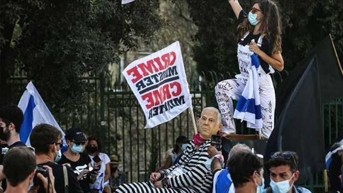 İsrail’de Netanyahu karşıtı gösteriler tüm hızıyla sürüyor