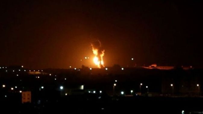 İsrail, Gazze&#039;de Hamas&#039;a ait noktaları vurdu