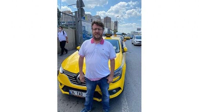 İstanbul’da taksiciden örnek davranış