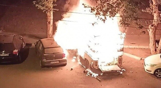 İzmir&#039;de 3 aracı kundaklanmasında gözaltına alınan kişi şoke etti