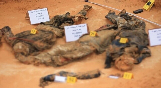 Libya&#039;da Hafter&#039;den kurtarılan Terhune&#039;de ikinci toplu mezar bulundu