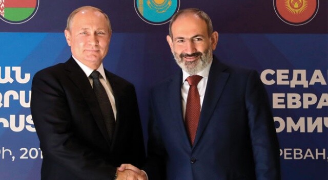 Putin Ermenistan Başbakanı Paşinyan ile görüştü