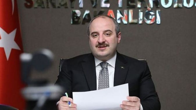 Sanayi ve Teknoloji Bakanı Mustafa Varank: Enfeksiyon Kontrol Önlemleri Kılavuzu hazırlayacağız