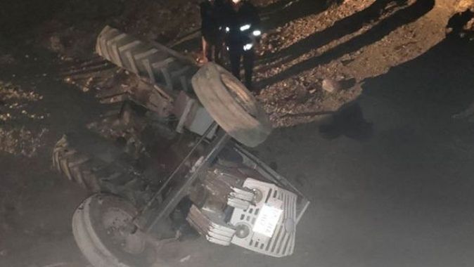 Saray’da traktör kazası: 1 ölü