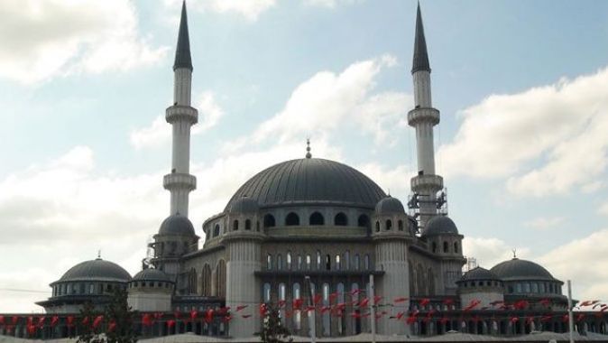Taksim Camii’nin son hali görüntülendi