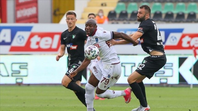 Trabzonspor, deplasmanda Denizlispor ile 0-0 berabere kaldı