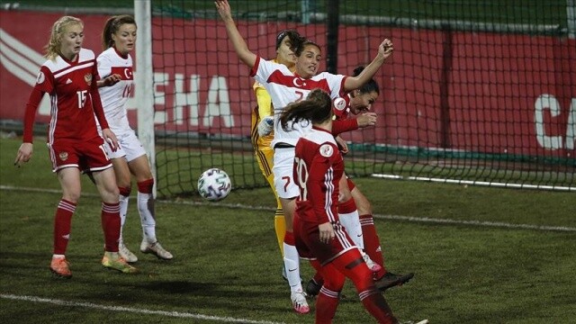 A Milli Kadın Futbol Takımı Rusya&#039;ya deplasmanda 4-2 yenildi
