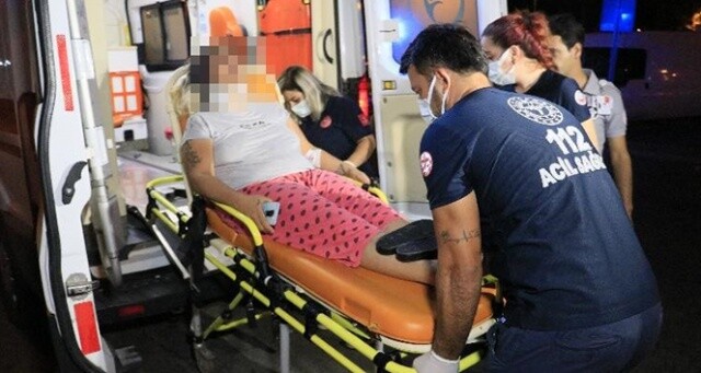 Adana’da kocası tarafından darp edilen kadın hastanelik oldu!