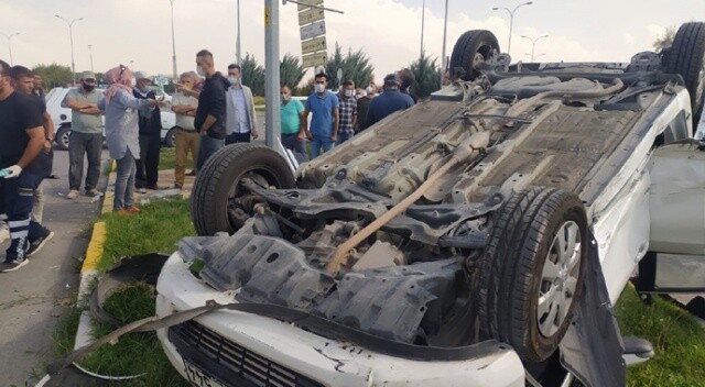 Aksaray’da otomobiller çarpıştı: 2 yaralı
