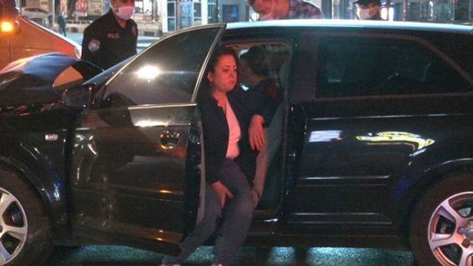 Ankara’da kadın sürücü ortalığı birbirine kattı: 3 yaralı