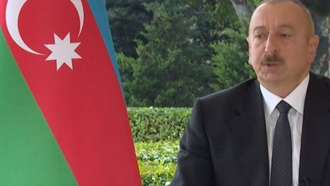 Azerbaycan Cumhurbaşkanı Aliyev: İşgal altında olan bölgeler bize verilirse barış sağlanır