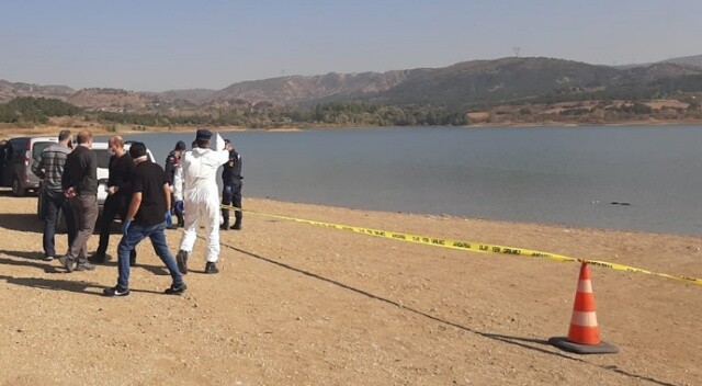 Barajda kıyıya vurmuş ceset bulundu