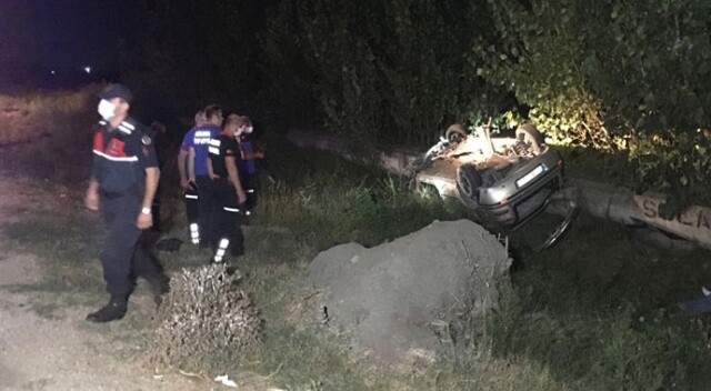 Ceyhan’da trafik kazası: 2 ölü, 1 yaralı