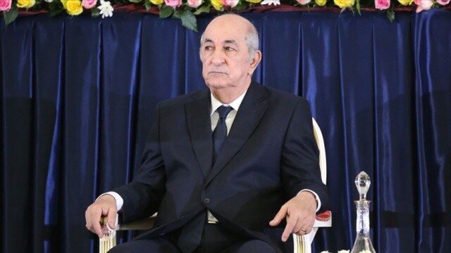 Cezayir Cumhurbaşkanı Tebbun, Covid-19 nedeniyle tedaviye alındı