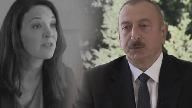 Fransız sunucunun drone sorusuna İlham Aliyev&#039;den olay cevap