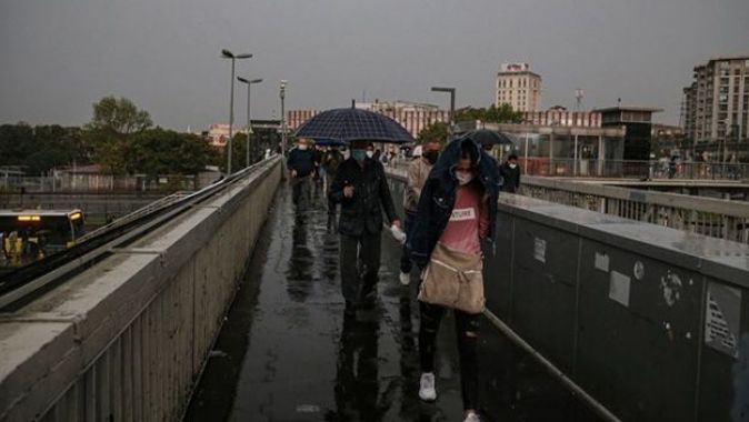 İstanbul ve 8 il için kuvvetli yağış uyarısı