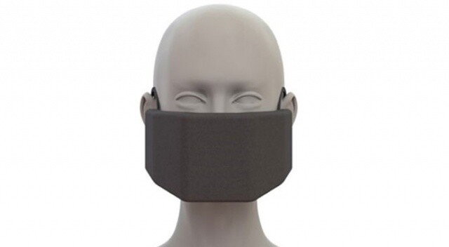 Koronavirüsü öldüren elektrikli maske