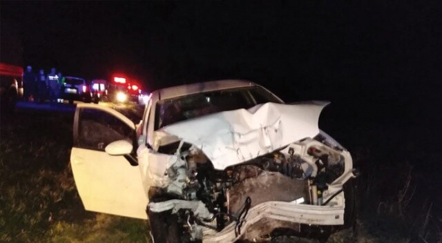 Manyas’ta trafik kazası: 1 ölü, 2 yaralı