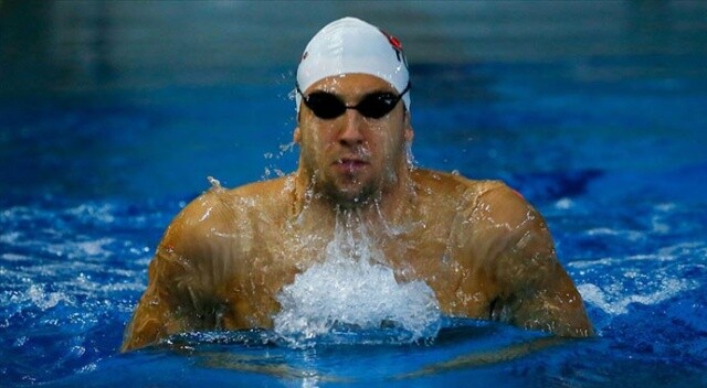 Milli yüzücü Emre Sakçı&#039;dan Avrupa rekoru