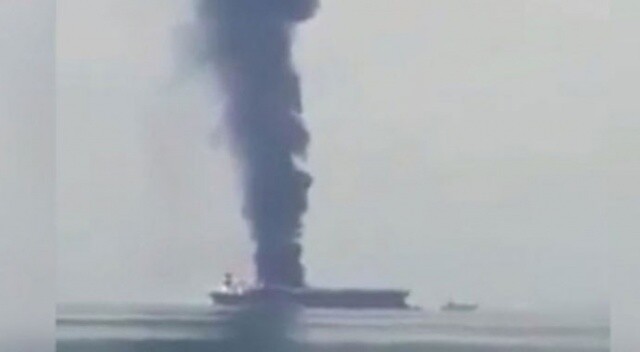 Rus tankerinde patlama: 10 kişi kurtarıldı