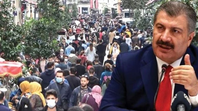 Sağlık Bakanı Koca&#039;dan &#039;Taksim&#039; paylaşımı