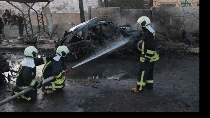 Afrin&#039;de bombalı terör saldırısı: Bir sivil hayatını kaybetti, 13 sivil yaralandı