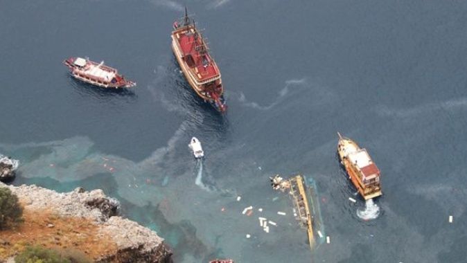 Alanya’da 1 turistin öldüğü tekne kazasıyla ilgili gözaltına alınan kaptan serbest