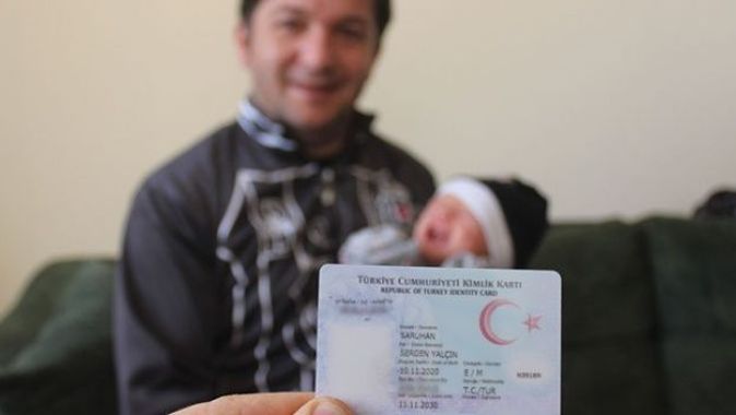 Beşiktaşlı fanatik baba, oğlunun ismini Sergen Yalçın koydu