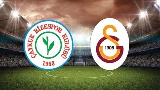 Galatasaray, deplasmanda Çaykur Rizespor&#039;u 4-0 mağlup etti