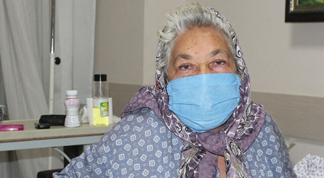 Çocukları öleceğini düşünmüştü! Yaşlı kadın koronavirüsü yendi