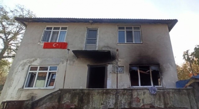 Düzce’de evde çıkan yangında 4’ü çocuk 6 kişi yaralandı
