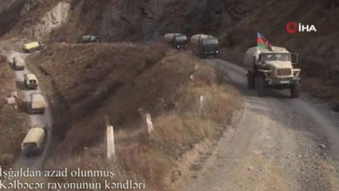 Ermenistan&#039;ın işgalinden kurtarılan Kelbecer’e bağlı köyler görüntülendi