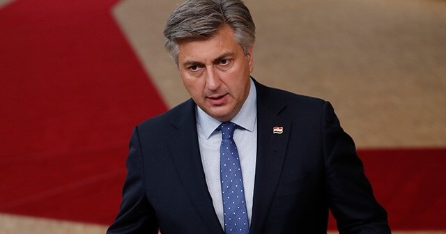 Hırvatistan Başbakanı Plenkovic’in Covid-19 testi pozitif çıktı