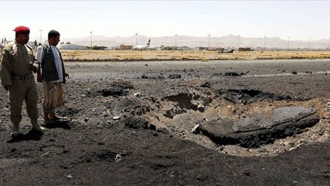 Husiler: Suudi Arabistan öncülüğündeki koalisyon, Sana Havalimanı çevresine saldırı düzenledi